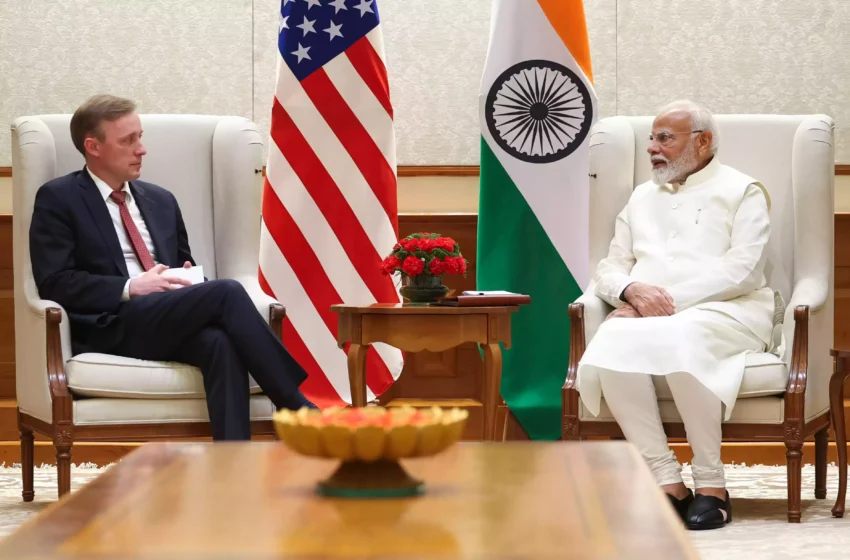 अमेरिकी राष्ट्रीय सुरक्षा सलाहकार ने प्रधानमंत्री नरेन्द्र मोदी से मुलाकात की